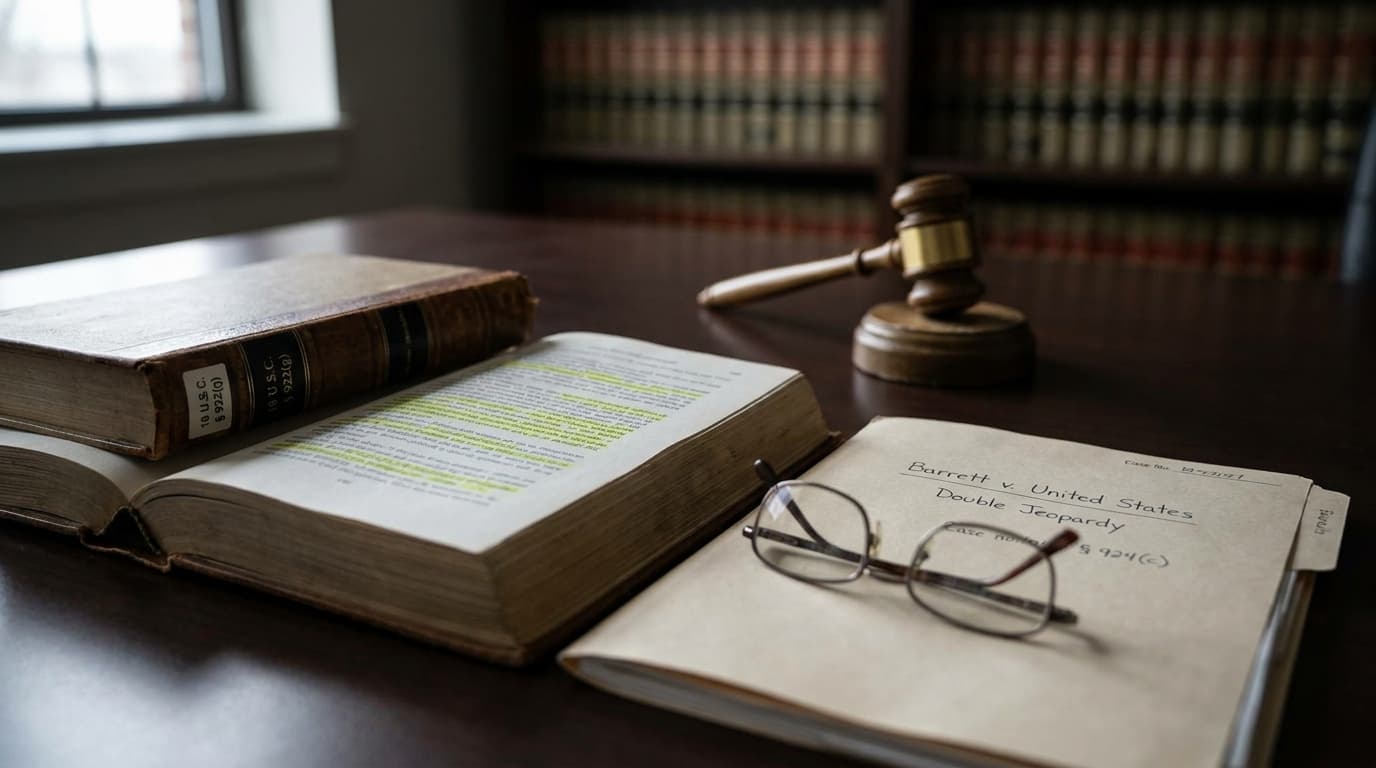 Barrett v. United States Was Not About Felon-in-Possession: The Real Status of § 922(g)(1) After January 2026